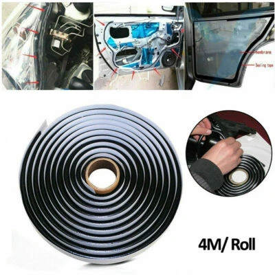 1 Roll Butyl Tape Rubber Glue Headlight Sealant Retrofit Reseal Headlamps Door - Image 1 of 4