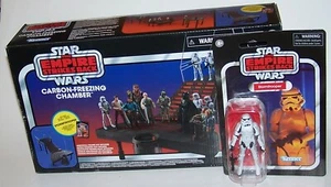 Figura exclusiva de cámara de congelación de carbono de colección Star Wars y soldado - Imagen 1 de 12