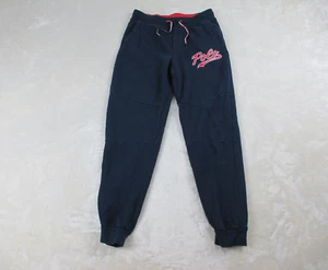 Polo Ralph Lauren Boys Large Blue Sweatpants Spell Out Cotton Kids Youth Casual* - Picture 1 of 13