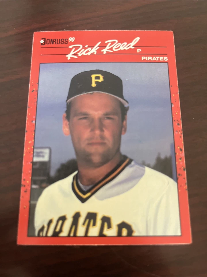 1990 Donruss Rick Reed #527 Pittsburgh Pirates  - Image 1 of 1