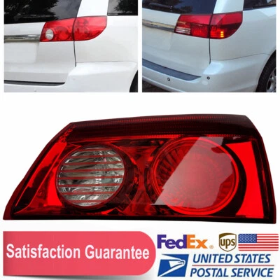 For 2006-2010 Toyota Sienna Tail Light Passenger Right Side Inner Tail Gate - Image 1 of 4