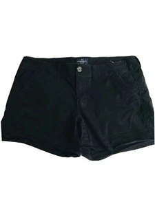 AMEICAN EAGLE SCHWARZ SHORTS STRETCH DAMEN MÄDCHEN GRÖSSE 12 - Bild 1 von 6