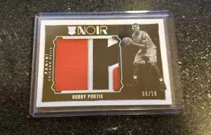 2015-16 Panini Noir Bobby Portis RC Nameplate Patch #/10  NM or better Sick card - Picture 1 of 2