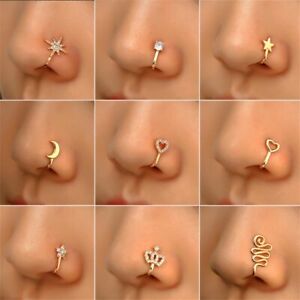 Nose Ring Clip-On Nose Ring Non-Piercing African Nose Cuff Nose Ring Cuffs
