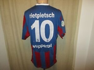Wuppertaler SV Nike Matchworn Trikot 2007/08 "EMKA" + Nr.10 Rietpietsch Gr.L
