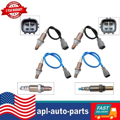 4Pcs Up+Down Oxygen Sensor For 2010-2014 Subaru Legacy Outback Tribeca 3.6L H6 - Image 1 of 4