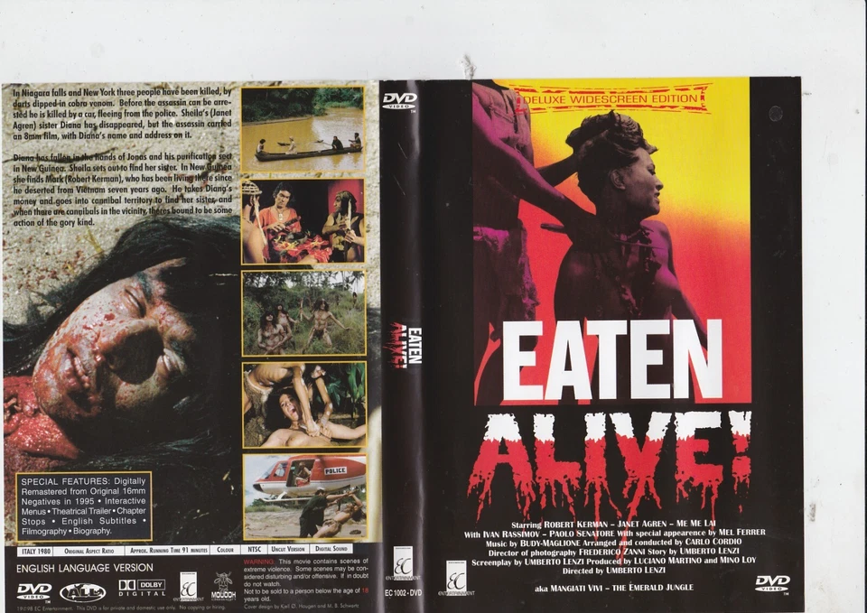 Eaten Alive    ( Rare and oop )  ( cult 4 ) - Image 1 of 1
