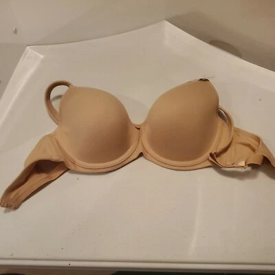 Essential Bodywear Abbie Bra / Size 32 E, Buff / Nude Color, NEW With Tags 6111 - Image 1 of 4