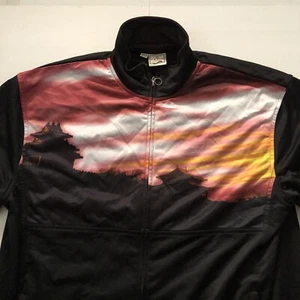 Vintage Phat Farm Track Jacket Medium Japan China Temple Theme Harmony Fortune - Picture 1 of 14