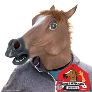 THE ORIGINAL HORSE MASK - Quality Latex Party Halloween Costume - Archie McPhee - Picture 1 of 13