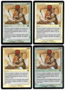 Orim's Cure x4 4x 1999 mascarillas mercadianas juego lámina instantánea MTG SP - CASI NUEVO AZ1 - Imagen 1 de 2