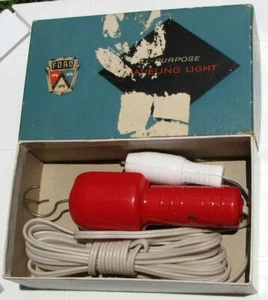 RARE NOS FORD TRAVELING LIGHT IN IT'S ORIGINAL BOX TROUBLE LIGHT L@@K #G310 - Picture 1 of 3