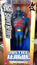 RARE DC Justice League Unlimited Martian Manhunter 10 Inch 2005 - New, Unopened