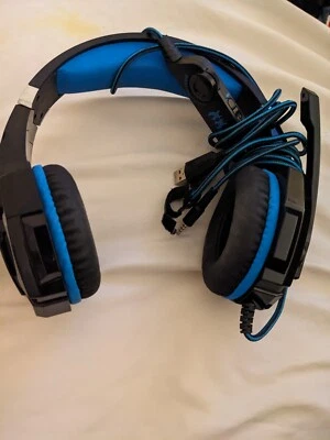 KOTION EACH Pro Gaming Headset G9000 Black/Blue - - Image 1 of 3