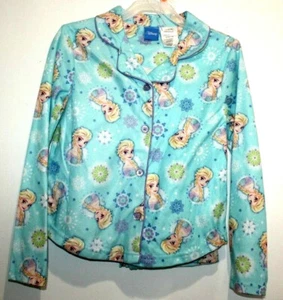 DISNEY FROZEN ELSA 2 PIECE PAJAMA SET GIRLS SLEEPWEAR SZ (10-12) YOUTH - Picture 1 of 2