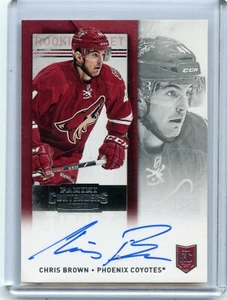 2013-14 Panini Contenders #158 Chris Brown AU RC - Bild 1 von 2