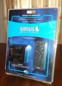 STILETTO home KIT SLH1 SIRIUS docking AND remote NEW SEALED station 
