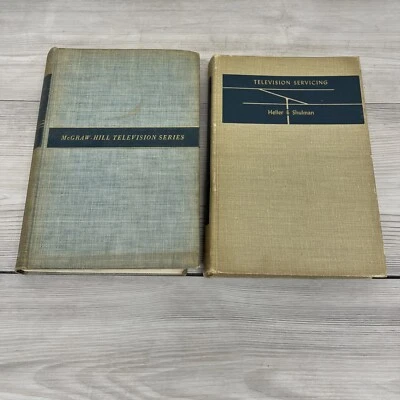 McGraw Hill, Heller & Shulman: Lot of 2 TV Servicing & Basic TV Books. - Image 1 of 4