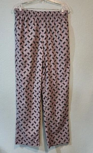 MICHAEL KORS MK Logo Gr. S Navy Soft Brushed Flanell Pyjama Schlafanzug Lounge Hose Grau - Bild 1 von 4