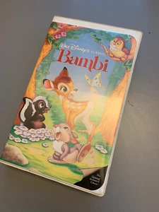Bambi Walt Disney's Black Diamond Classic 1989 VHS #942  - Picture 1 of 7