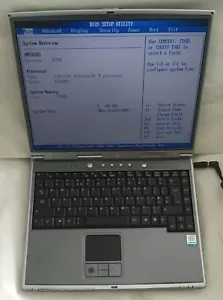 Ergo MicroLite XL M2400N Laptop Notebook 14.1" 256MB Parallel DVD Intel Celeron - Picture 1 of 22