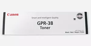 GPR-38 Genuine OEM Canon GPR38 3766B003 Black Toner Cartridge for 6055 6065 6075 - Picture 1 of 1