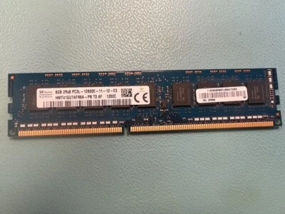 Lenovo 03T8262 8GB DDR3 PC3-12800E ECC UDIMM Server Memory RAM - Image 1 of 2