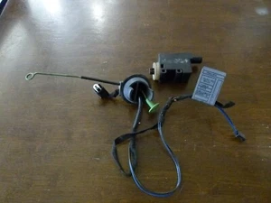 BMW Z3 fuel door lock actuator with harness USED - Picture 1 of 2