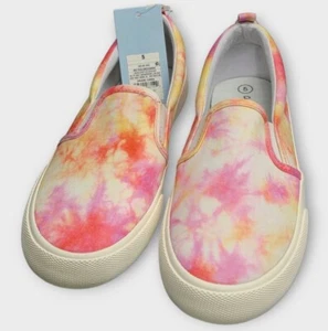 Cat & Jack Girl's Size 5 Multi-Colored Alexus Slip-On Sneakers