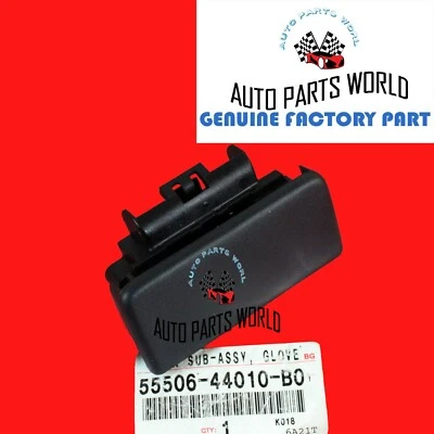 GENUINE OEM TOYOTA FJ CRUISER xA xB GLOVE COMPARTMENT DOOR LOCK 55506-44010-B0 - Image 1 of 4