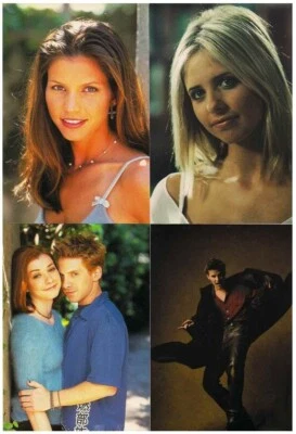 1999 BUFFY THE VAMPIRE SLAYER 4X6 照片交易卡 1-54 INKWORKS — 第 1/3 张图片