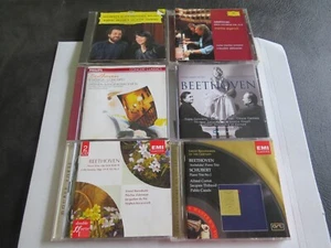 BEETHOVEN - Piano Concertos/Trios - 6 x CD Job lot - Argerich/Kovacevich - Picture 1 of 7