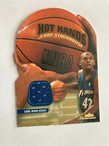 2003-04 Fleer Showcase Hot Hands Memorabilia /375 Jerry Stackhouse #HH-JS - Picture 1 of 2