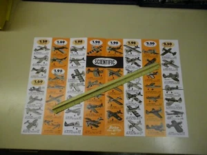 VINTAGE 1964 SCIENTIFIC MODEL GAS HALF PINT TETHER RACE CAR - AIRPLANE CATALOG - Picture 1 of 2