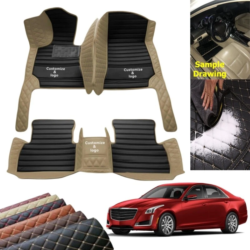 For Cadillac Escalade EXT-ESV Car Floor Mats Waterproof 2002-2025 Custom Carpets Foto 1 de 4