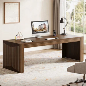 Tribesigns 79-Inch Extra Long Desk, Two Person Desk Double Desk for Home Office - Picture 1 of 10
