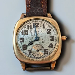 Reloj Elgin Grado 462 (1928) Mod 2 - Caja 14k GF 3/0 - Para Reparación/Piezas - Imagen 1 de 5