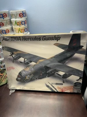 Testors AC-130A Hercules Gunship Plane 1/72 Scale Model Kit Factory Sealed Rare - Image 1 of 4