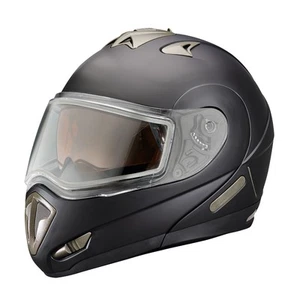 Polaris Modular 1.0 Adult Helmet with Dual-Pane Shield, Black Matte - Picture 1 of 1