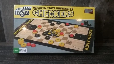 MasterPieces Wichita State University CHECKERS Game - Image 1 of 3