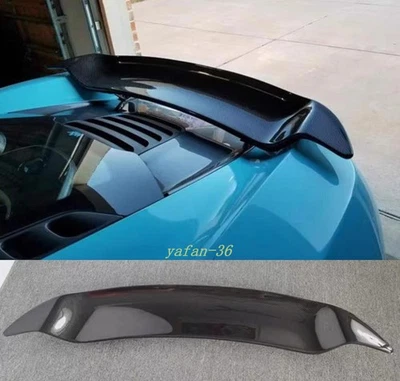 Alerón trasero de fibra de carbono real estilo V para McLaren MP4-12C 625C 650S Foto 1 de 4
