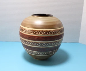 Dümler & Breiden 188/18 West German Vase - Brown Sgraffito – Mid-Century Modern - Picture 1 of 9