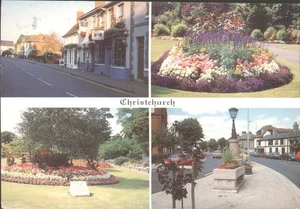 CHRISTCHURCH, Dorset - Vintage POSTCARD - Picture 1 of 2