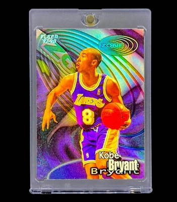 KOBE BRYANT 1997 REFRACTOR COSMIC GLASS PRISM HOLO SP INSERT Non Auto LAKERS - Image 1 of 4