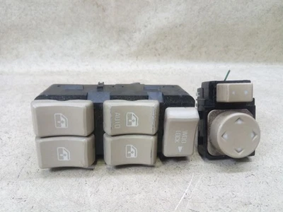 Interruptor de ventana principal delantero izquierdo del conductor compatible con 04-07 BUICK RENDEZVOUS f76-202649 Foto 1 de 4