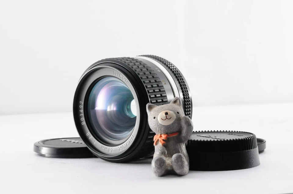 [COMO NUEVO] Lente gran angular Nikon Ai-S Ais Nikkor 28 mm f2,8 MF de JAPÓN Foto 1 de 4