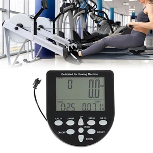 Rowing Machine Counter Timer Easy to Use Replacement Monitor Speedometer for - Picture 1 of 7