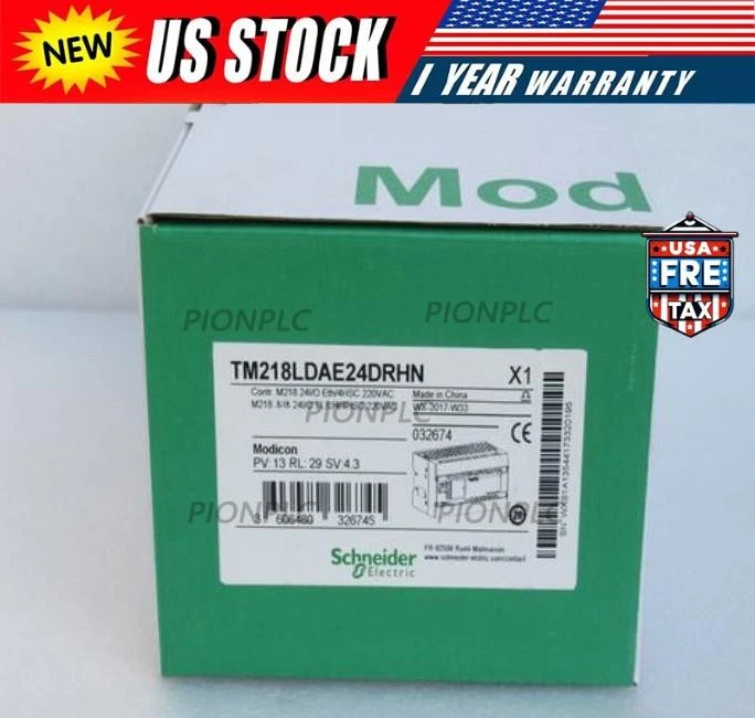 New In Box Schneider PLC body TM218LDAE24DRHN free shipping US Free TAX - Image 1 of 4