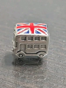 Pandora 791049ER Sterling Silber & Emaille S925 ALE "London Bus" Charm #758 - Bild 1 von 7