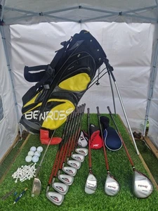 Wilson Firestick Golf Club Set & Stand Bag - Men's Flex Graphite Shafts - RH - Picture 1 of 17